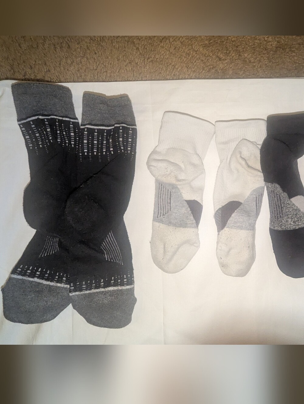 Feetures Socks - Qty. 3 - Women's Size Medium On
